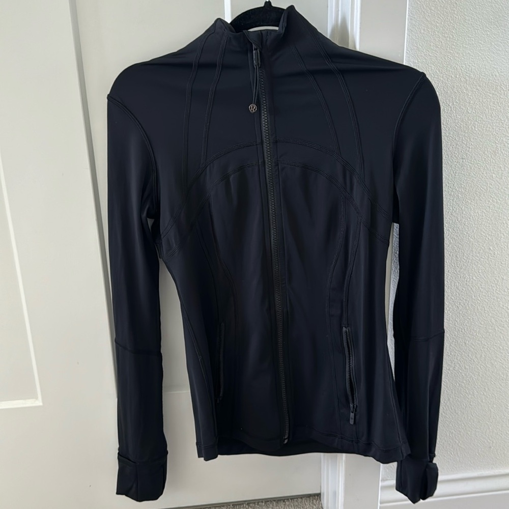 Lululemon full zip black define jacket